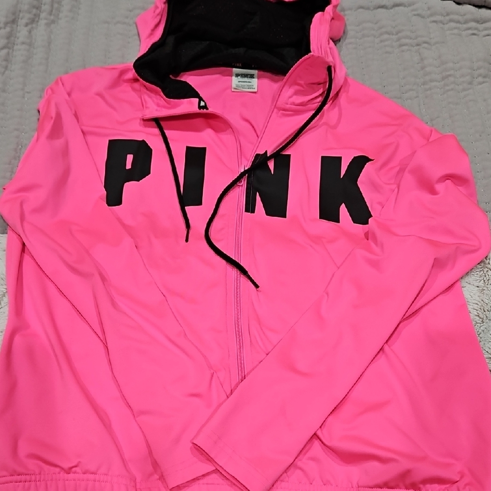 PINK Victoria's Secret Neon Pink Jacket